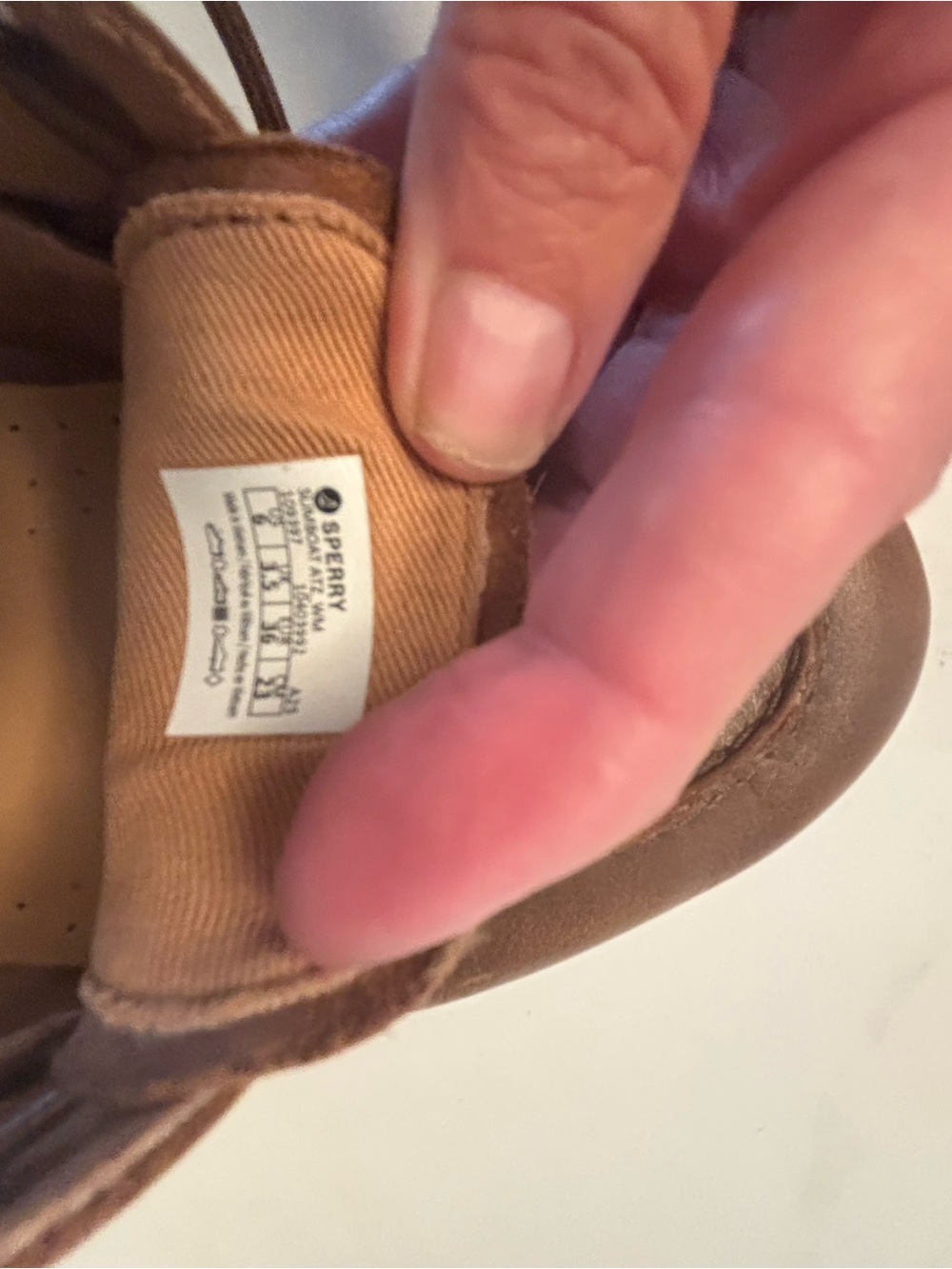Sperry Brown Leather Boat Shoes Flats - Picture 4 of 4